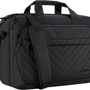 Laptop Briefcase for Women Men Fashion, TSA Friendly Expandable Laptop Bag